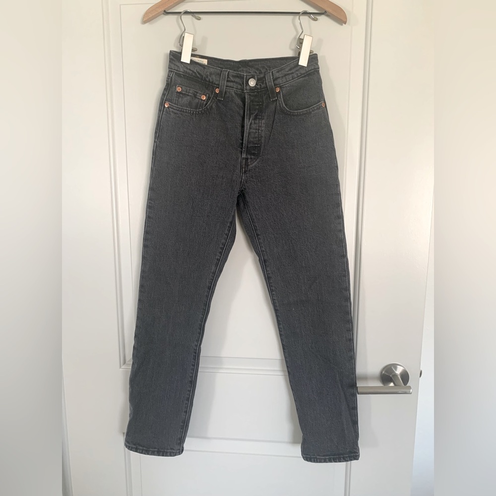 Levi’s Women’s 501 Faded Black